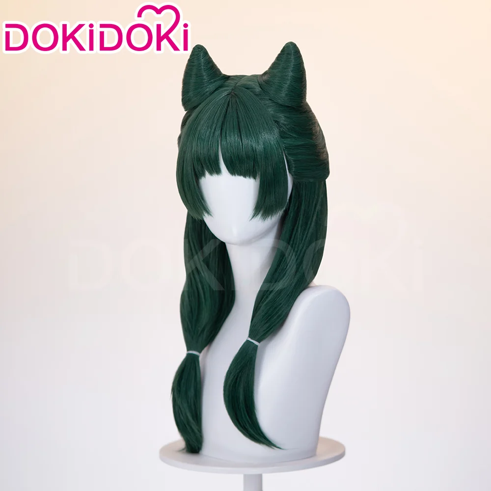 【EU/US LOCAL SHIPPING 】【Size XS-4XL】DokiDoki-SR Anime The Apothecary Diaries Cosplay Maomao Frog Green Dress Costume / Wig Mao Mao - Image 7