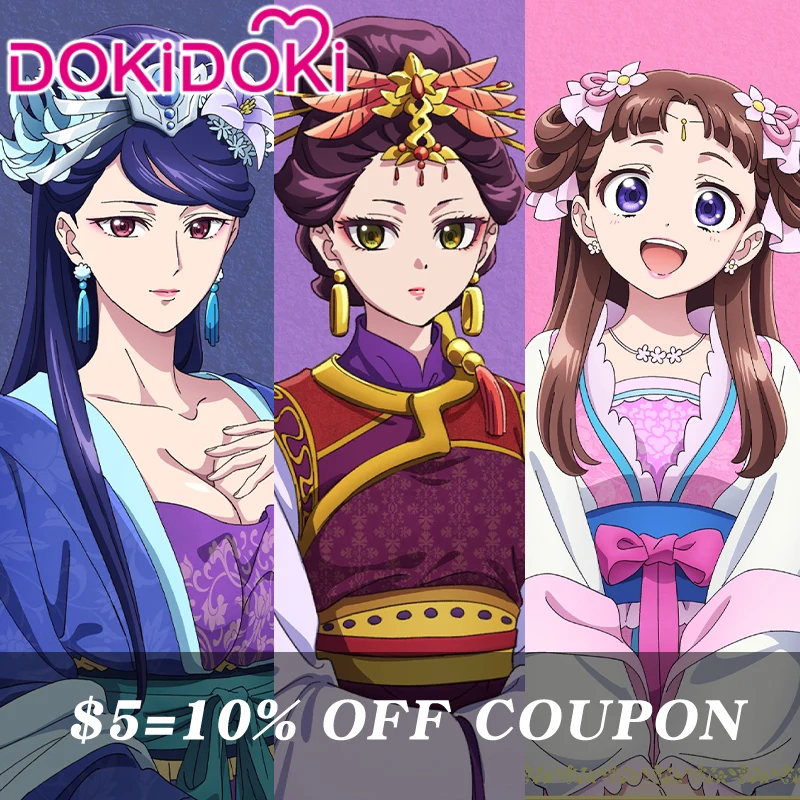 【POLL】$5 Deposit =$10 Coupon DokiDoki Anime The Apothecary Diaries Cosplay Lihua / Lishu / Loulan Costume - Image 2