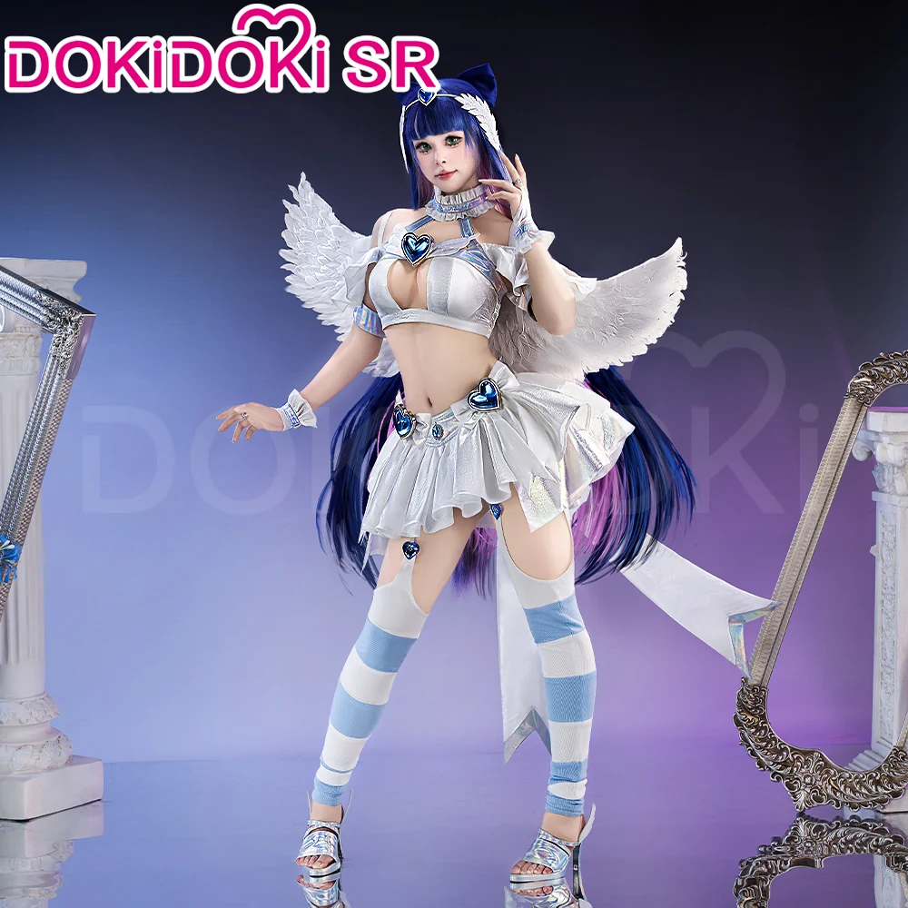 【Partial Ready For Ship】【Size S-3XL】DokiDoki-SR Anime Cosplay Angel Battle Costume Season 2 - Image 10