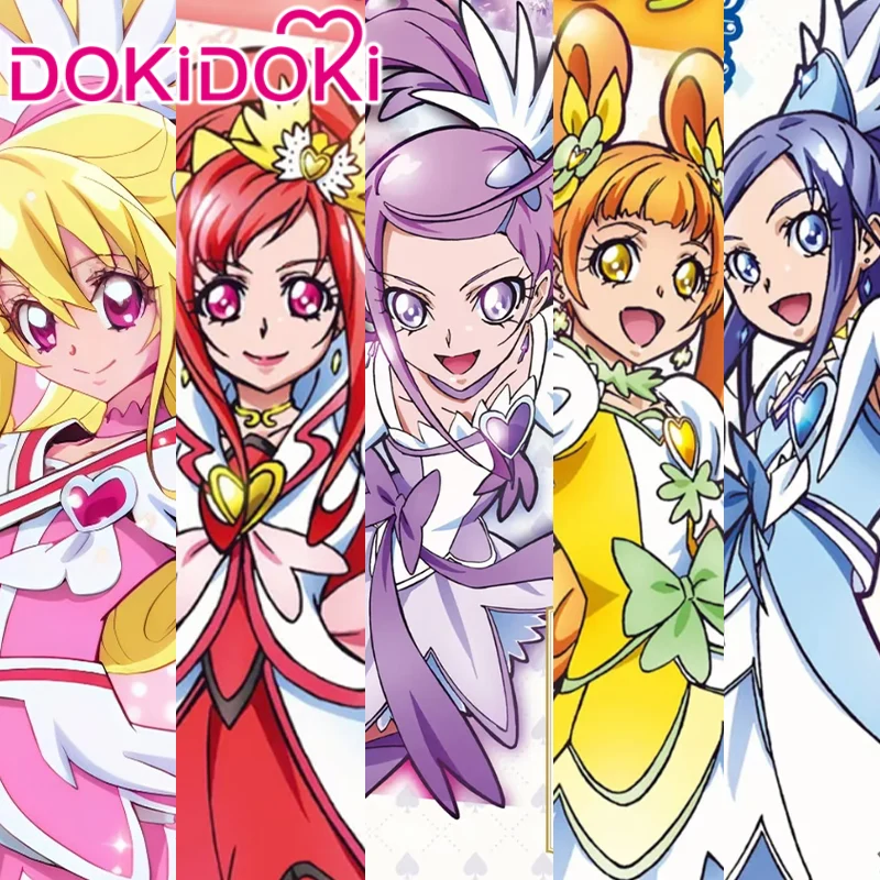 【POLL】$5 Deposit =10% OFF Coupon DokiDoki Anime Cosplay Pink / Blue / Yellow / Purple / Red Doki Costume - Image 3