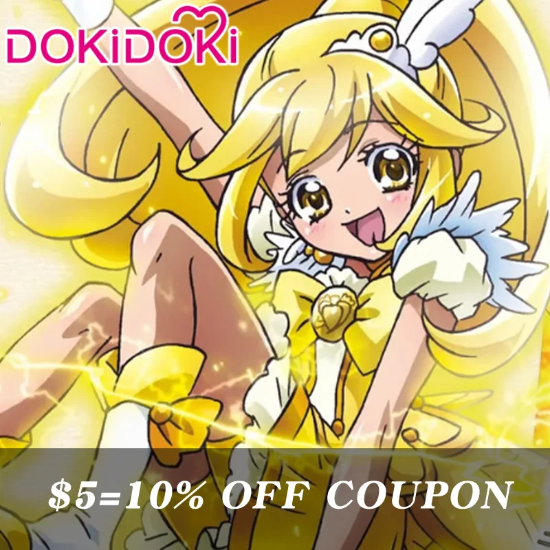 【POLL】$5 Deposit =10% OFF Coupon DokiDoki Anime Cosplay Pink / Orange / Yellow / Green / Blue Smile Costume - Image 11