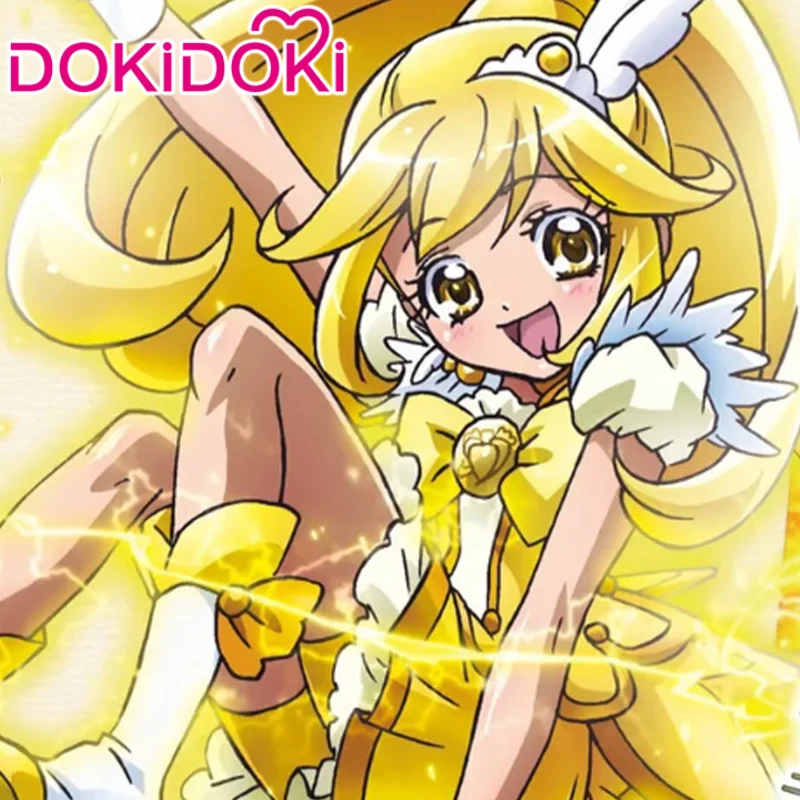 【POLL】$5 Deposit =10% OFF Coupon DokiDoki Anime Cosplay Pink / Orange / Yellow / Green / Blue Smile Costume - Image 12