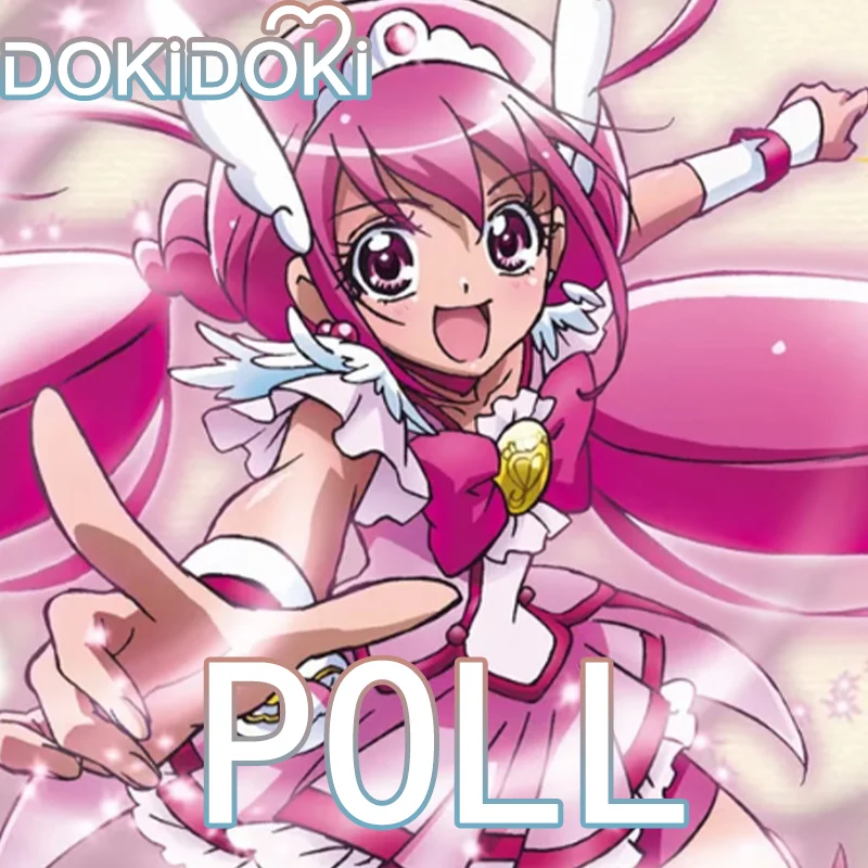 【POLL】$5 Deposit =10% OFF Coupon DokiDoki Anime Cosplay Pink / Orange / Yellow / Green / Blue Smile Costume - Image 4