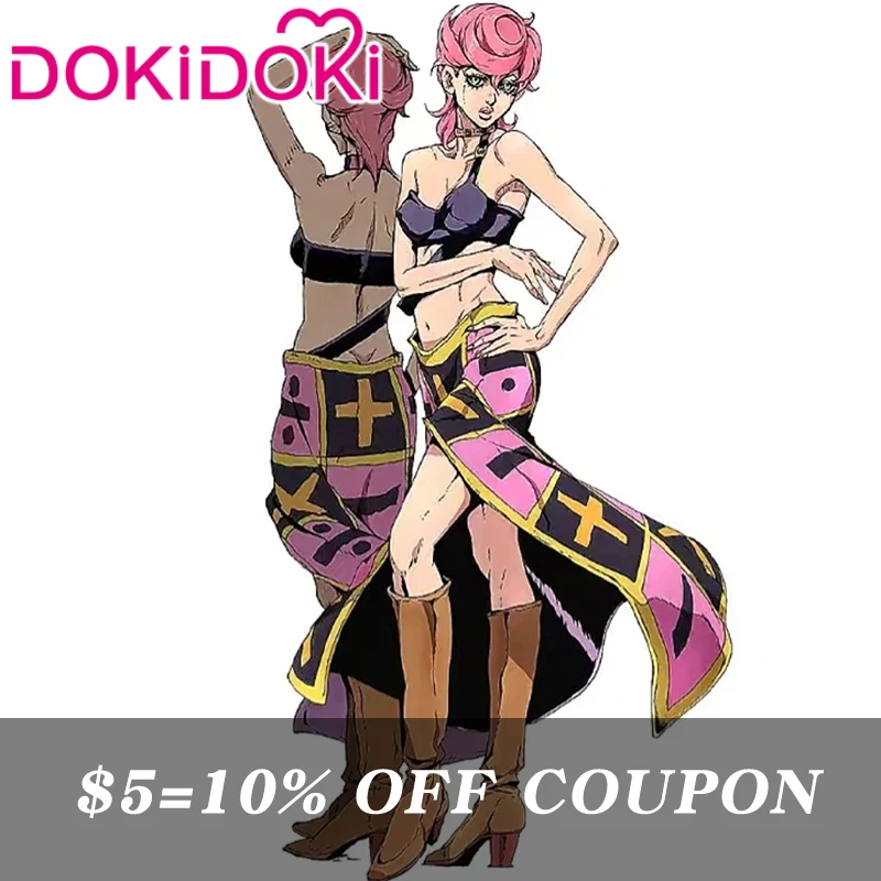 【POLL】$5 Deposit =10% OFF Coupon DokiDoki Anime Cosplay Strap Side Slit Skirt Costume Female - Image 2