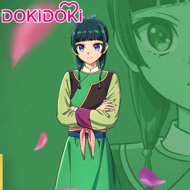 【Confirmed】$5 Deposit =10% off Coupon DokiDoki Anime The Apothecary Diaries Cosplay Maomao Costume Mao Mao The Secret Treasure of the Deceased Consort - Image 3