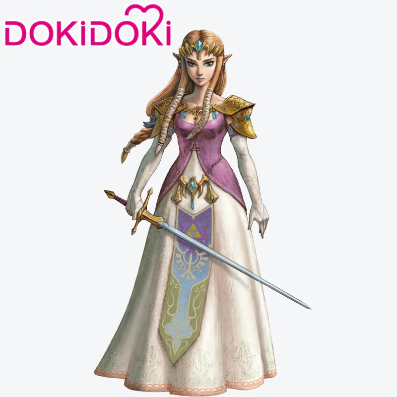 【POLL】$5 Deposit =10% OFF Coupon DokiDoki Game Cosplay Princess Costume Pink White Dress - Image 3
