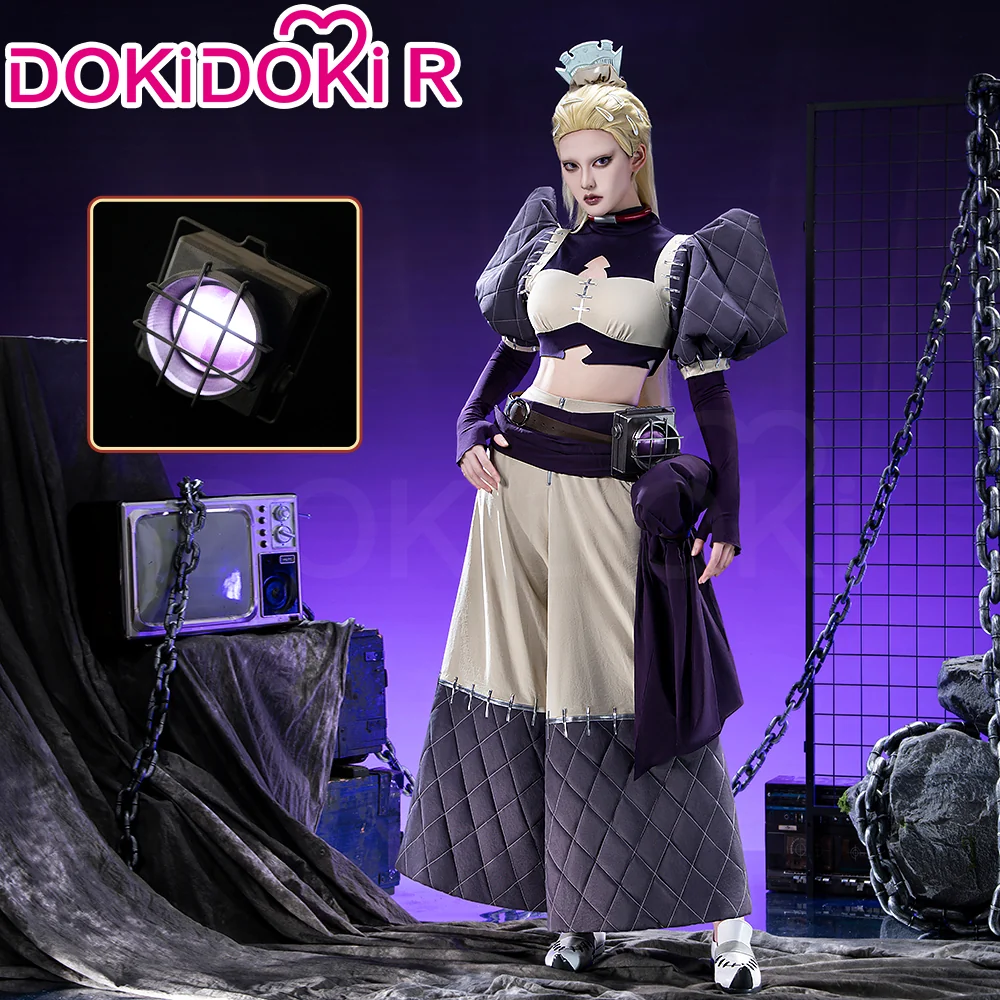 【Glowing】【Size XS-3XL】DokiDoki-R Anime GACHIAKUTA Cosplay Noerde Hew Amozo Costume