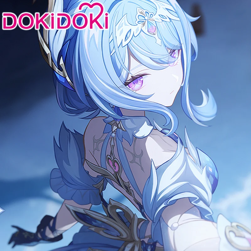【Confirmed】$5 Deposit =10% OFF Coupon DokiDoki-SR Game Genshin Impact Cosplay Odette Costume Snezhnaya - Image 3