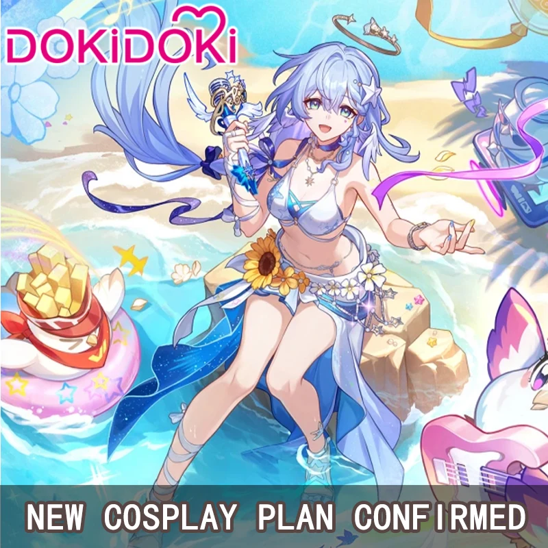 【Confirmed】$5 Deposit =10% OFF Coupon DokiDoki Game Honkai: Star Rail Cosplay Robin SP Costume Robin • Summeretto