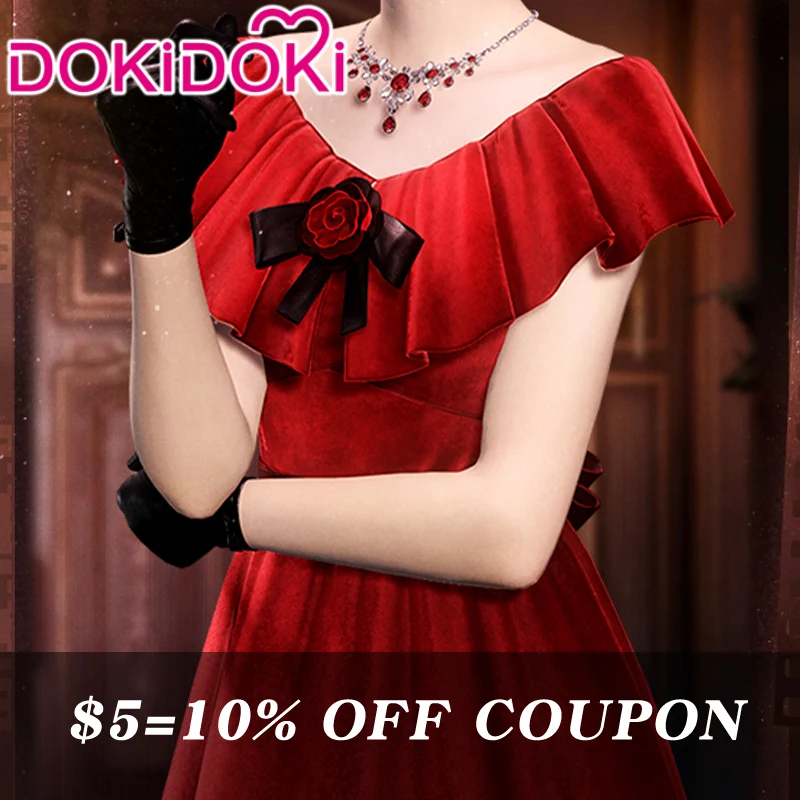 【POLL】$5 Deposit =10% OFF Coupon DokiDoki Game Love And Deepspace Cosplay Protagonist MC Costume Silky Dream / Mistbound Journey / Awaited Kiss / Ember Spirits / Rippling Petals - Image 11
