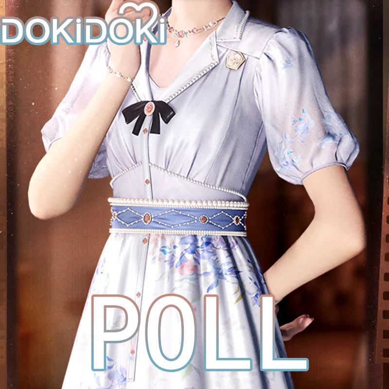 【POLL】$5 Deposit =10% OFF Coupon DokiDoki Game Love And Deepspace Cosplay Protagonist MC Costume Silky Dream / Mistbound Journey / Awaited Kiss / Ember Spirits / Rippling Petals - Image 13