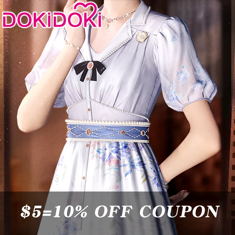 【POLL】$5 Deposit =10% OFF Coupon DokiDoki Game Love And Deepspace Cosplay Protagonist MC Costume Silky Dream / Mistbound Journey / Awaited Kiss / Ember Spirits / Rippling Petals - Image 14