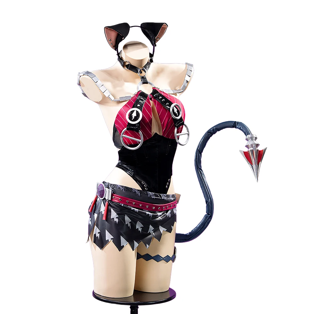 DokiDoki-R Game Zenless Zone Zero Cosplay Jane Doe Costume Nocturne of Light ZZZ - Image 5