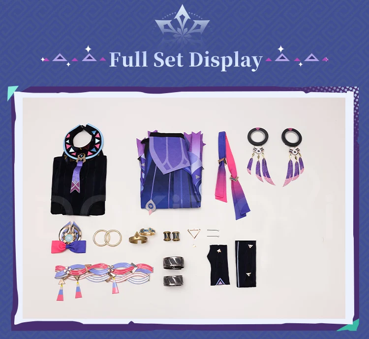 【Size S-3XL】DokiDoki-SR Game Genshin Impact Cosplay Citlali Costume Natlan - Image 8
