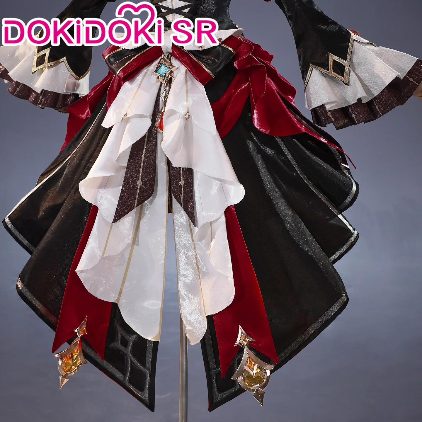 【Size S-3XL】DokiDoki-SR Game Genshin Impact Cosplay Sandrone Costume Marionette Gacha Banner Image - Image 5