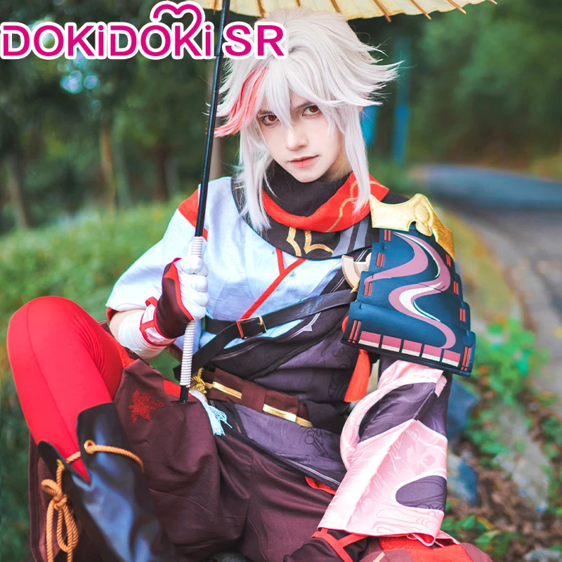 【Ready For Ship】【Size S-2XL】DokiDoki-SR Game Genshin Impact Kazuha Cosplay Costume / Shoes  Men - Image 7