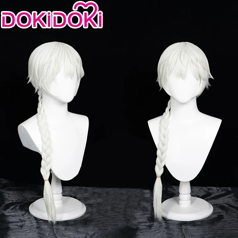 【Partially Ready For Ship】DokiDoki Anime Cosplay Cosplay Wig Long White Hair - Image 6