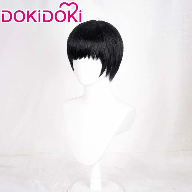 【Ready For Ship】DokiDoki Anime  Cosplay Wig Black Short Hair