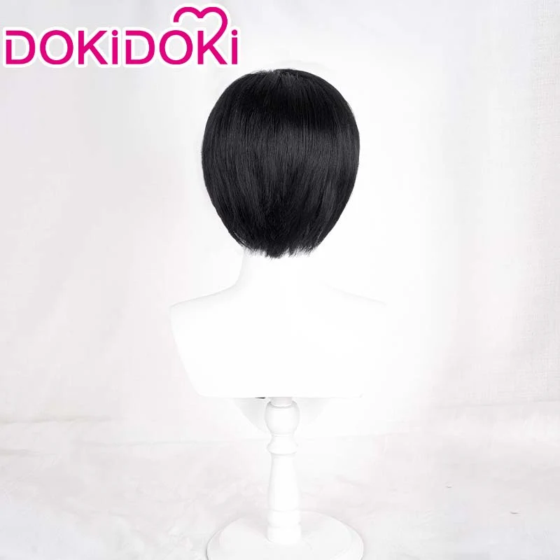 【Ready For Ship】DokiDoki Anime  Cosplay Wig Black Short Hair - Image 2