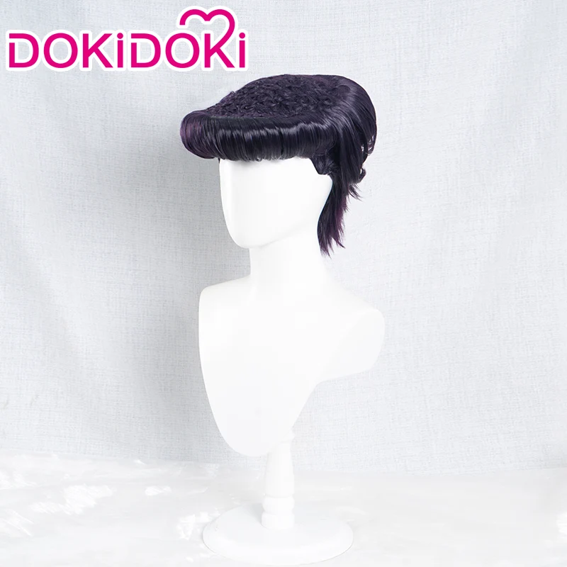 DokiDoki Anime Cosplay Wig Short Purple Hair
