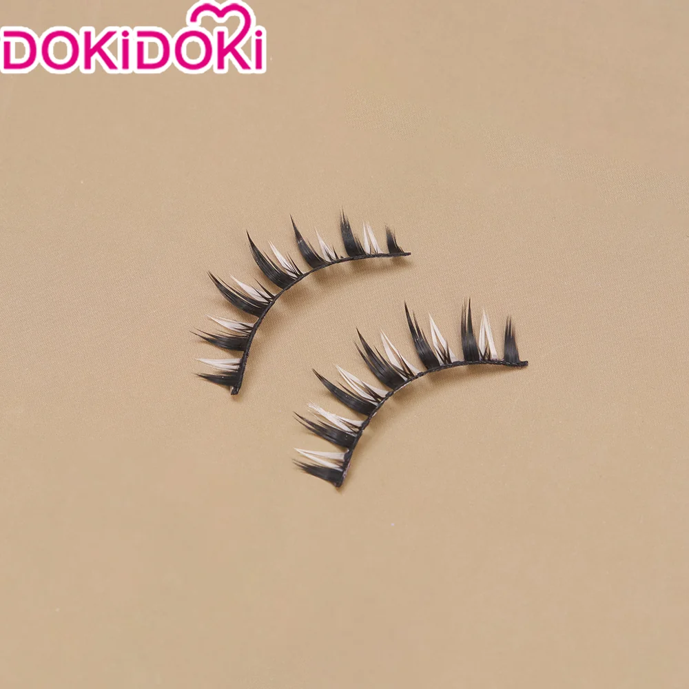 【Ready For Ship】DokiDoki Anime Oshi no Ko Cosplay Hoshino Ai Wig / Fake Eyelashes / Head Accessory Long Straight Purple Pink - Image 8