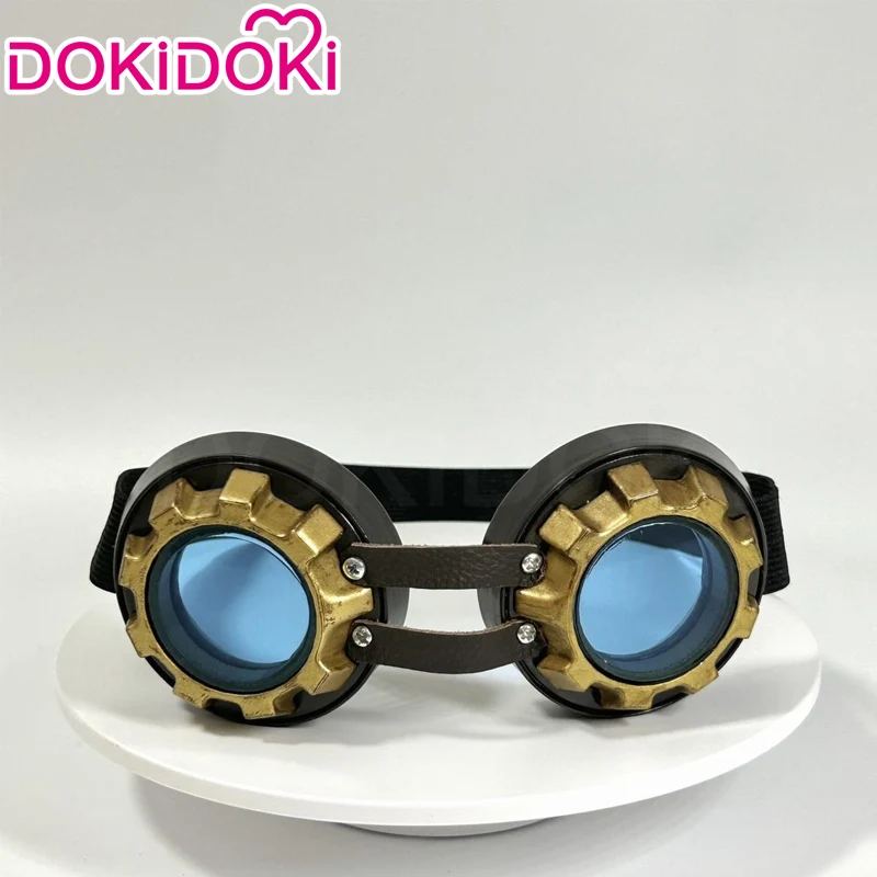 【Partially Ready For Ship】DokiDoki Game Cosplay Cosplay Wig / Earrings / Nose Ring / Tattoo / Goggle Curly Red / Young Version Black-Red / Gradient Color Matching Reverse Warping - Image 21