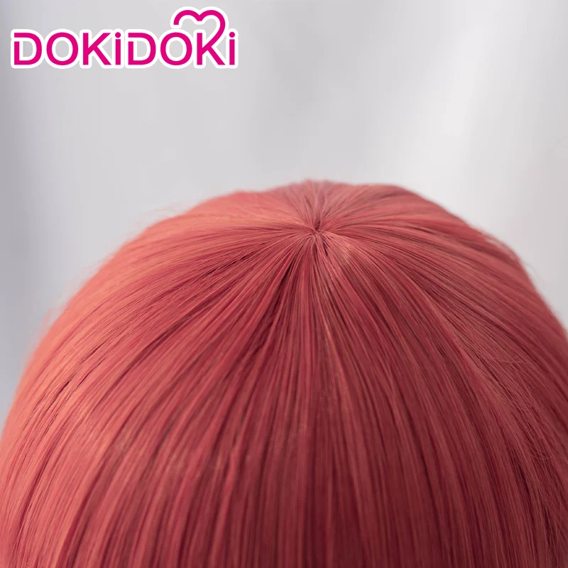 DokiDoki  Manga Anime Cosplay Wig Long Red Halloween - Image 3