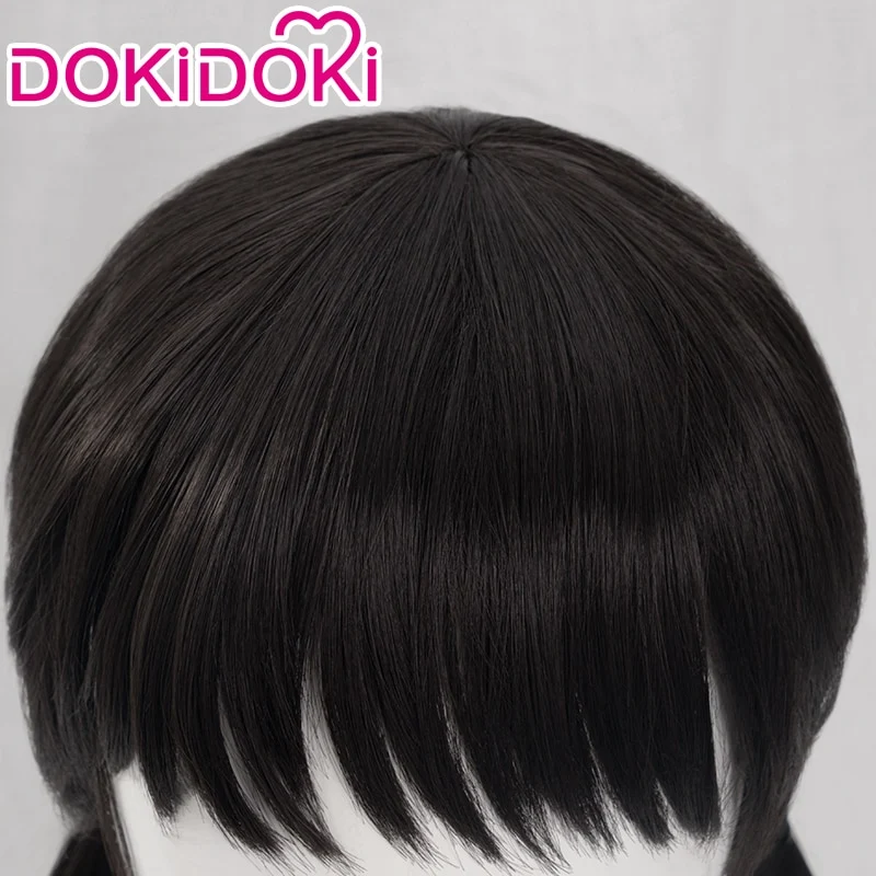 Dokidoki Mange Anime Cosplay Long Black Wig Halloween - Image 6