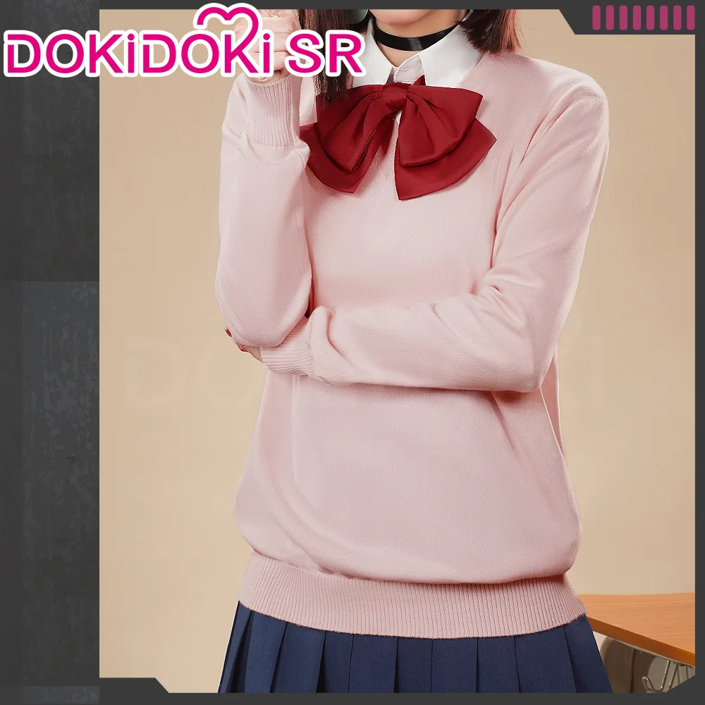 【Ready For Ship】Dokidoki-SR Anime DDD Cosplay Pink Uniform Costume Female - Image 2