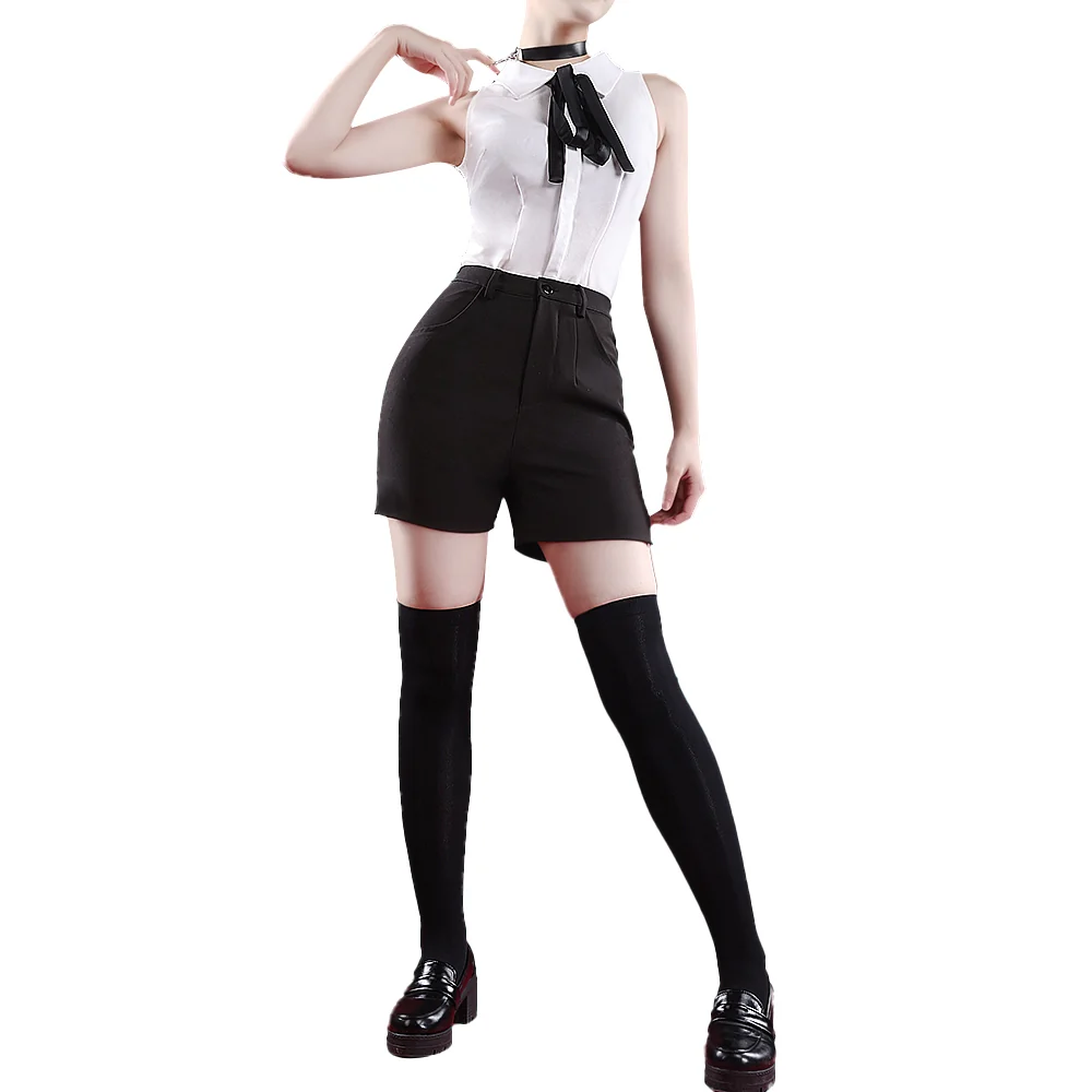 【Ready For Ship】DokiDoki-SR Manga Anime Cosplay Costume Women Halloween Black White - Image 2