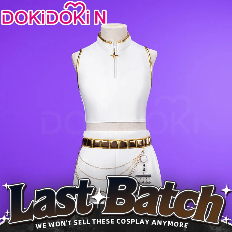 【Ready For Ship】【Last Batch】【Kids Version】DokiDoki-N Movie Anime KPOP KILLER Costume WHITE SERIES Children Version