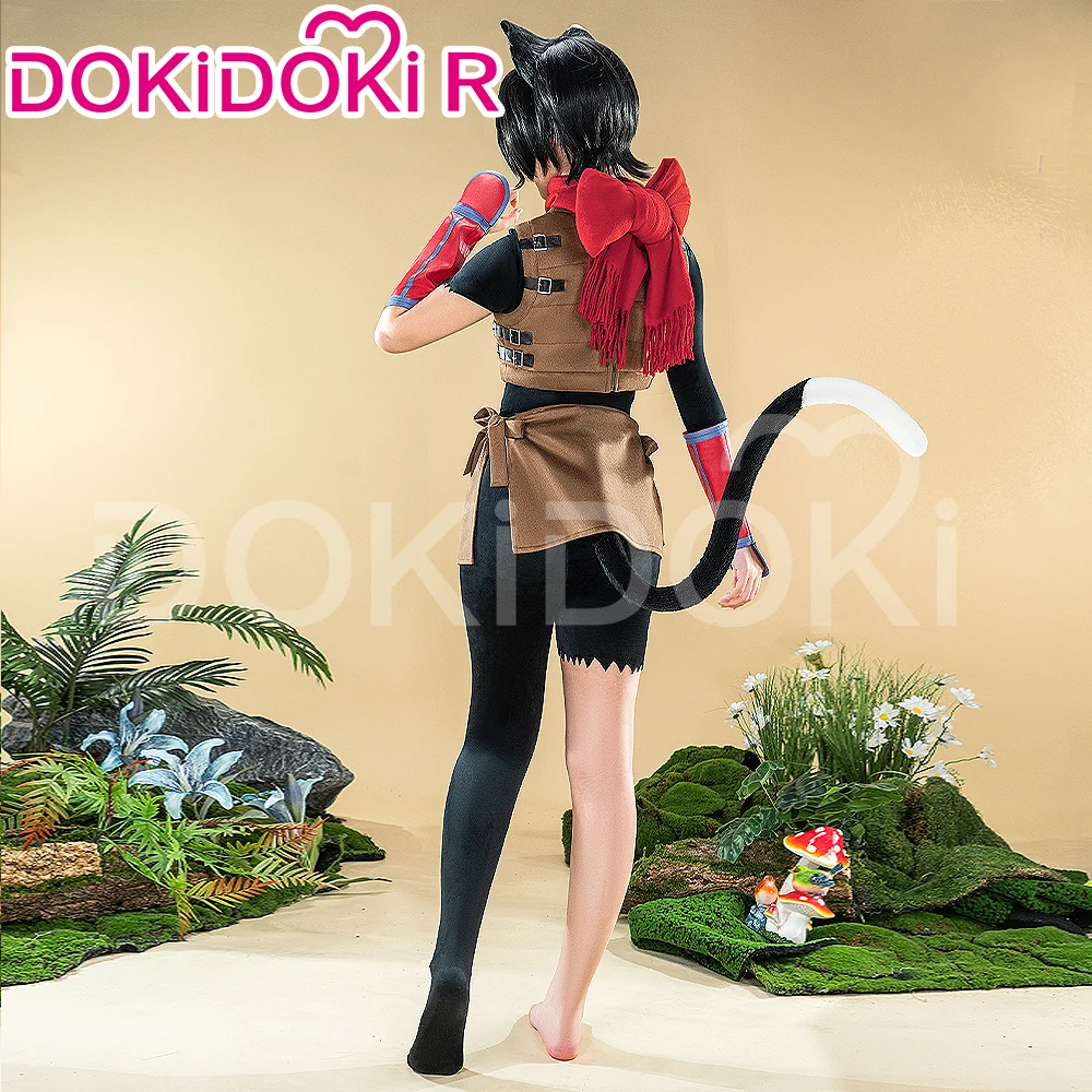 【Partial Ready For Ship】【Size S-3XL】DokiDoki-R Anime Delicious in Dungeon Cosplay Izutsumi Costume Cat - Image 4