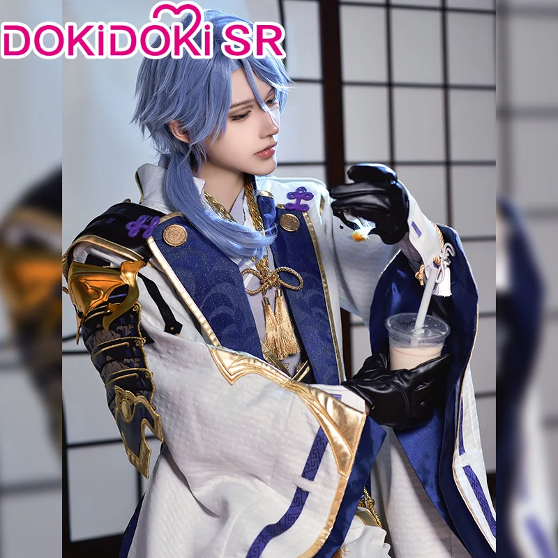 【Ready For Ship】【LAST BATCH】【Clearance Sale】DokiDoki-SR Game Genshin Impact Cosplay Kamisato Ayato Costume / Shoes - Image 5