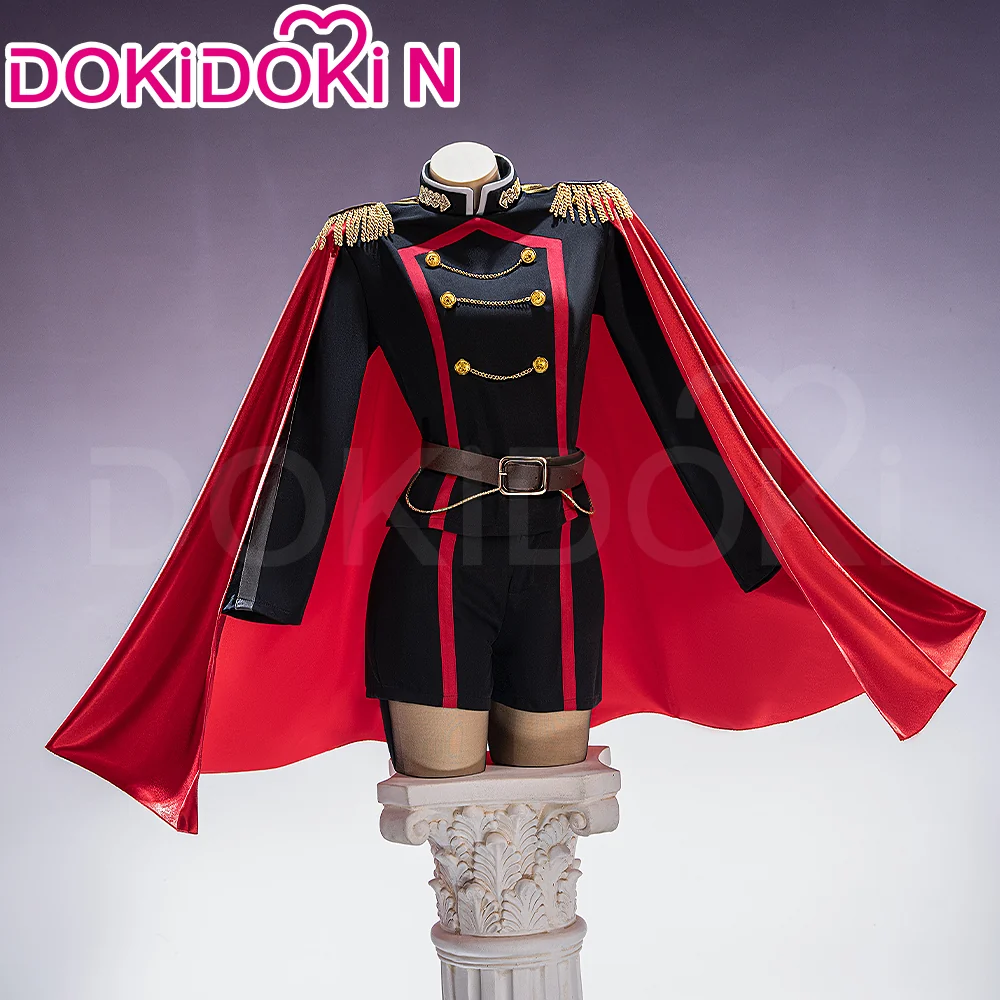 【Size S-2XL】DokiDoki-N Manga Anime Mato Seihei no Slave Cosplay Ren Yamashiro Costume With Cape