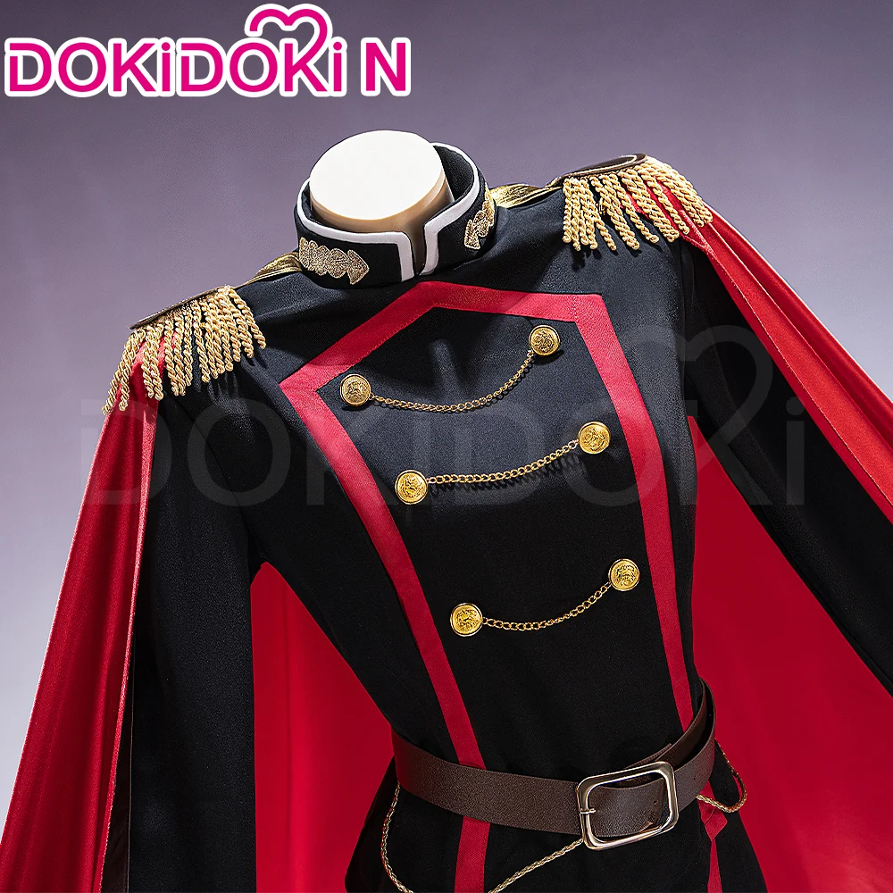 【Size S-2XL】DokiDoki-N Manga Anime Mato Seihei no Slave Cosplay Ren Yamashiro Costume With Cape - Image 3