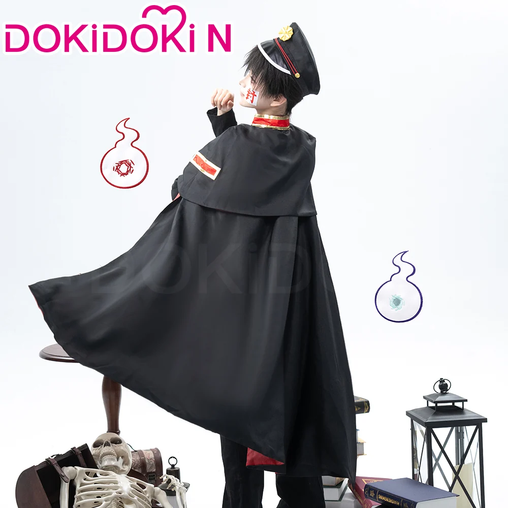 【In Stock】【Size S-2XL】DokiDoki-N Anime Cosplay Cosplay Men Halloween Black Uniform - Image 3