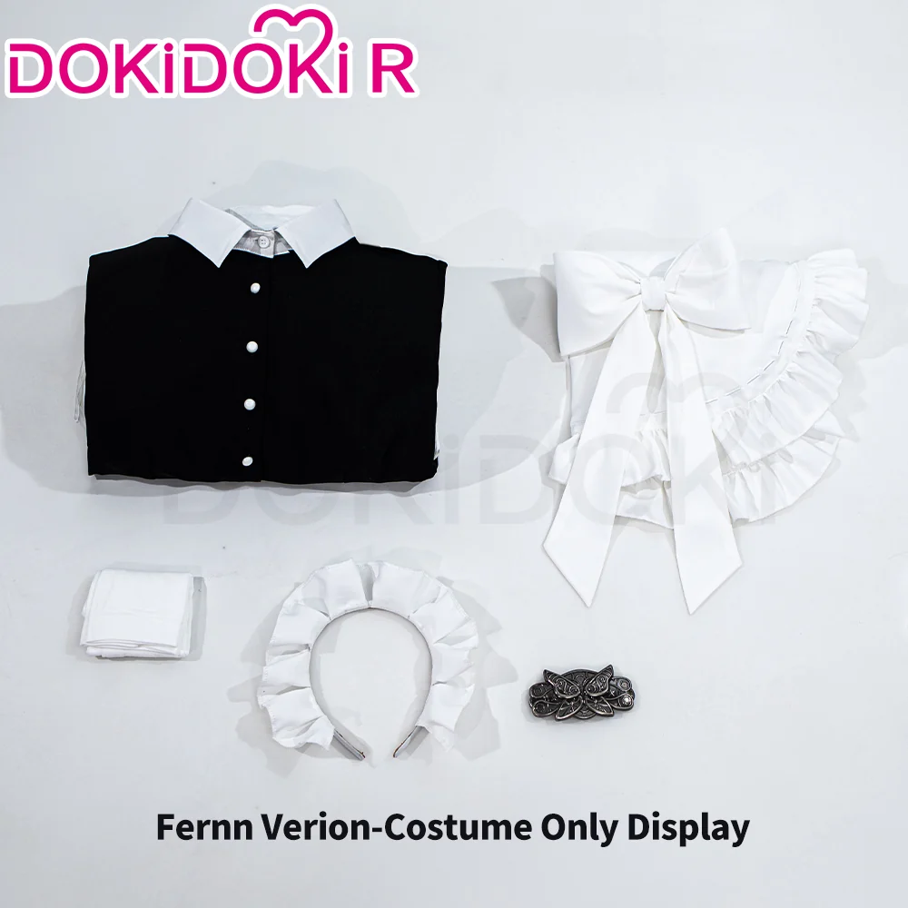【Size S-2XL】DokiDoki-R Anime Cosplay Costume Maid Dress - Image 6