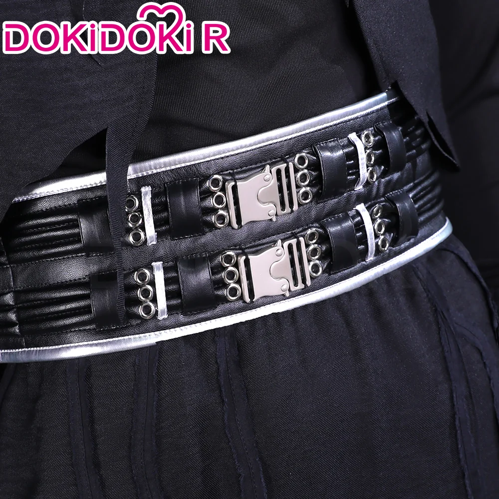 【Size S-2XL】DokiDoki-R Cosplay Costume Black Costume Halloween - Image 4