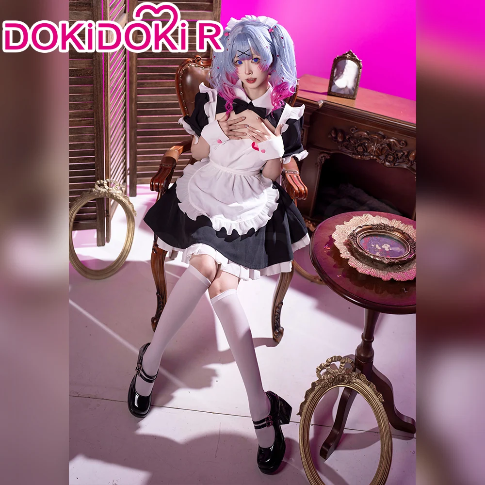 【Partially Ready For Ship】【Size S-2XL】DokiDoki-R Cosplay Rabbit Hole Costume Maid Costume - Image 4