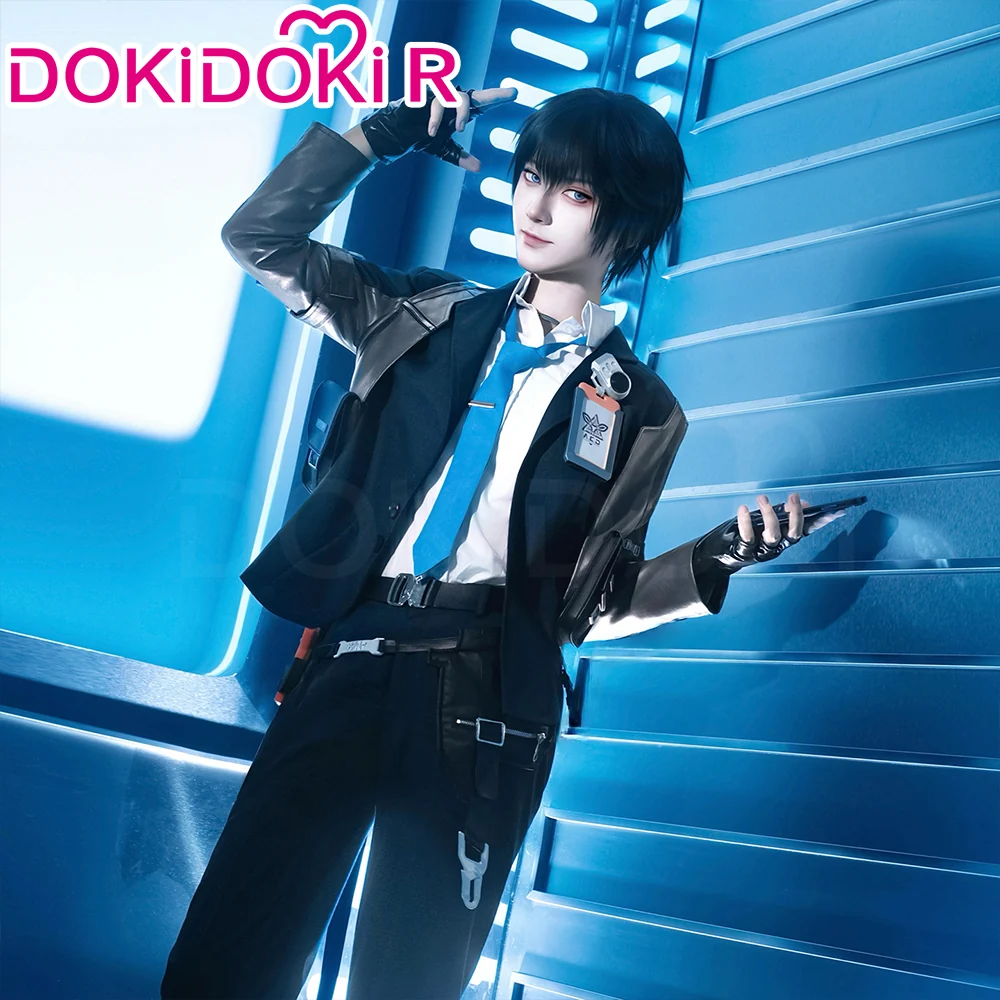 【Size S-2XL】DokiDoki-R Game Ananta Cosplay Captain Costume Suit - Image 2