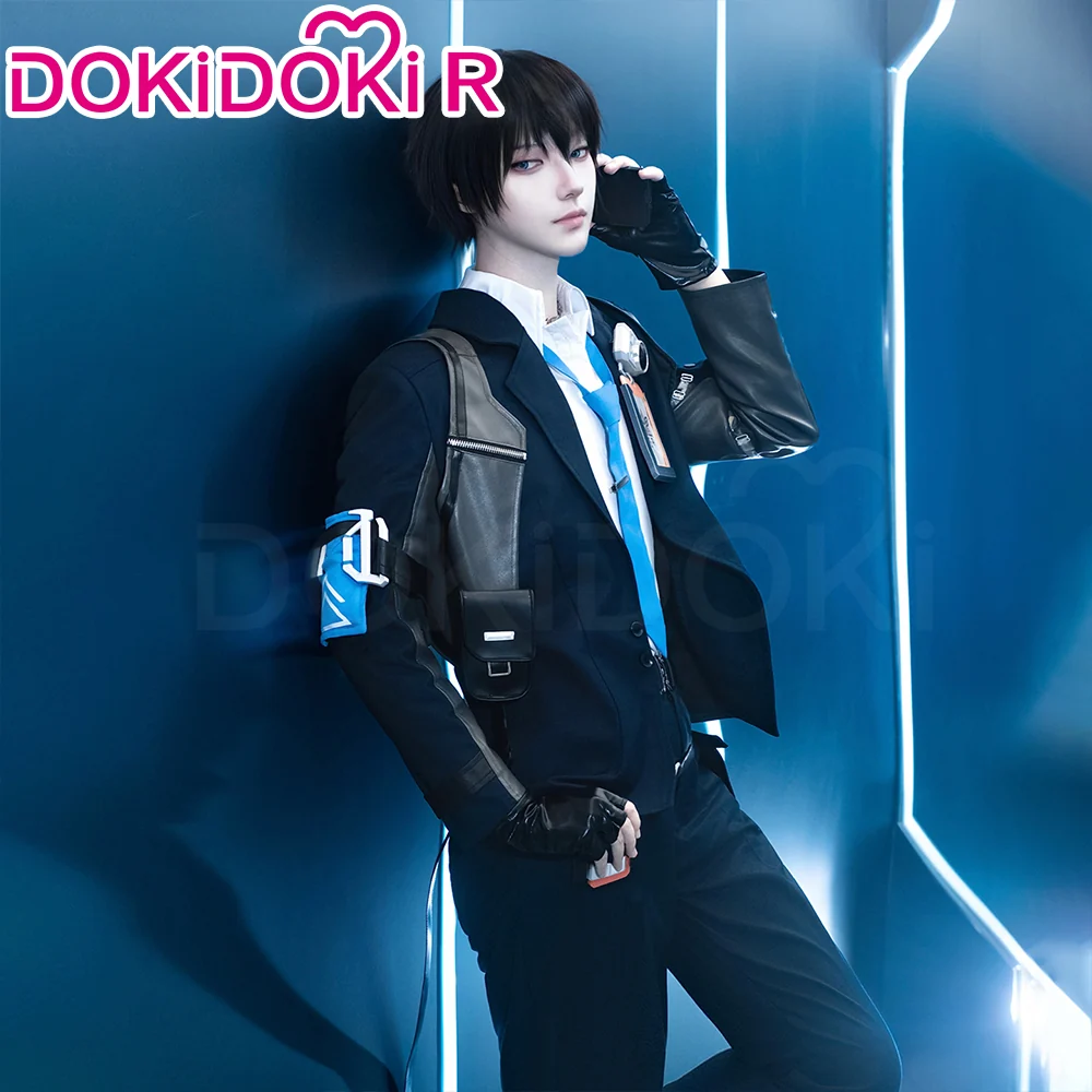 【Size S-2XL】DokiDoki-R Game Ananta Cosplay Captain Costume Suit - Image 3