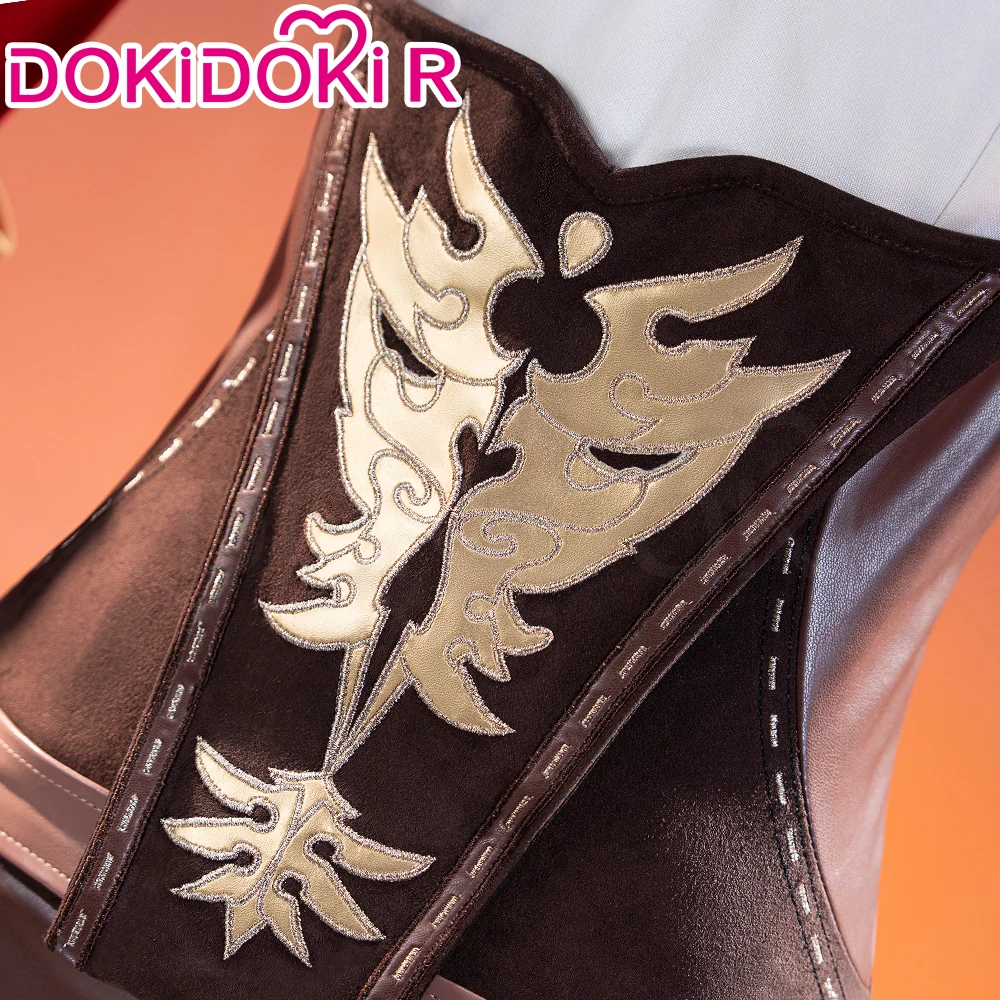 【Partially Ready For Ship】【Size S-2XL】DokiDoki-R Game Genshin Impact Cosplay Amber Costume - Image 4