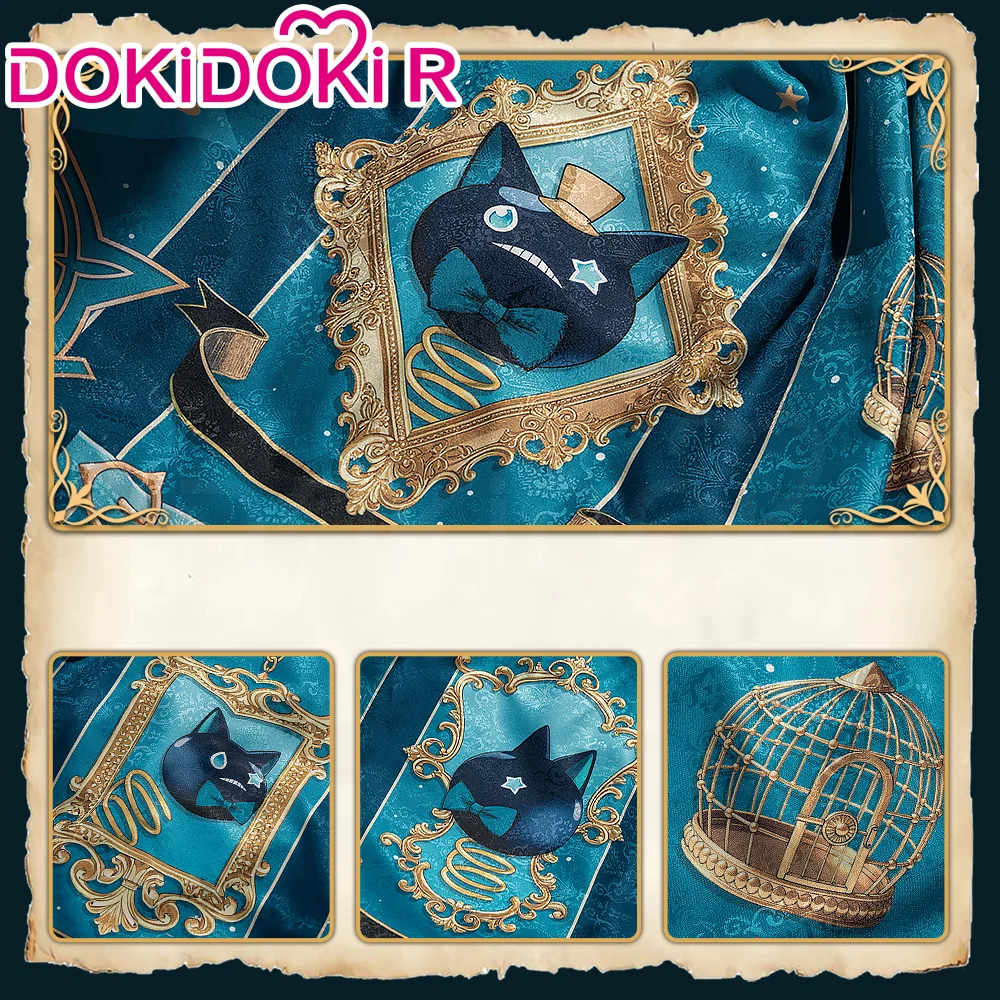 【Partially Ready For Ship】【Size S-2XL】DokiDoki-R Game Genshin Impact Cosplay Lynette Costume Seoul Cafe Collab - Image 4