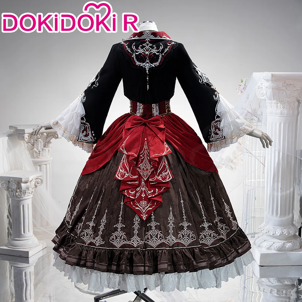 【Size S-2XL】DokiDoki-R Game Love And Deepspace Cosplay Protagonist MC Silverwing Fiend Costume Crimson Feast Sylus - Image 2