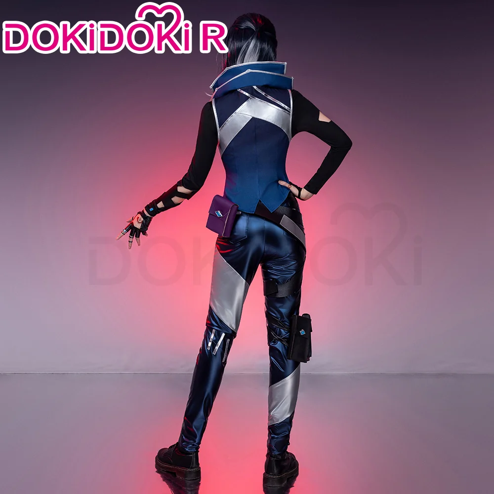 【In Stock】【Size S-2XL】DokiDoki-R Game Valorant Cosplay Fade Costume Hazal Eyletmez - Image 2