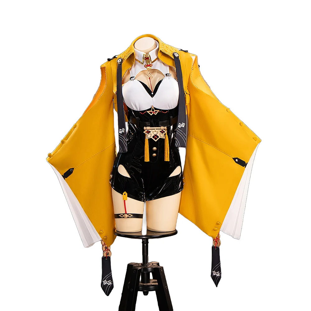 【Size S-2XL】DokiDoki-R Game Zenless Zone Zero Cosplay Yixuan Costume ZZZ Yi Xuan - Image 5