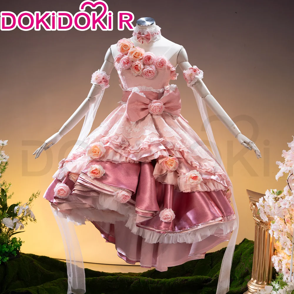 【Size S-2XL】DokiDoki-R Manga Who Made Me A Princes Cosplay Siya Costume Athanasia de Alger Obelia