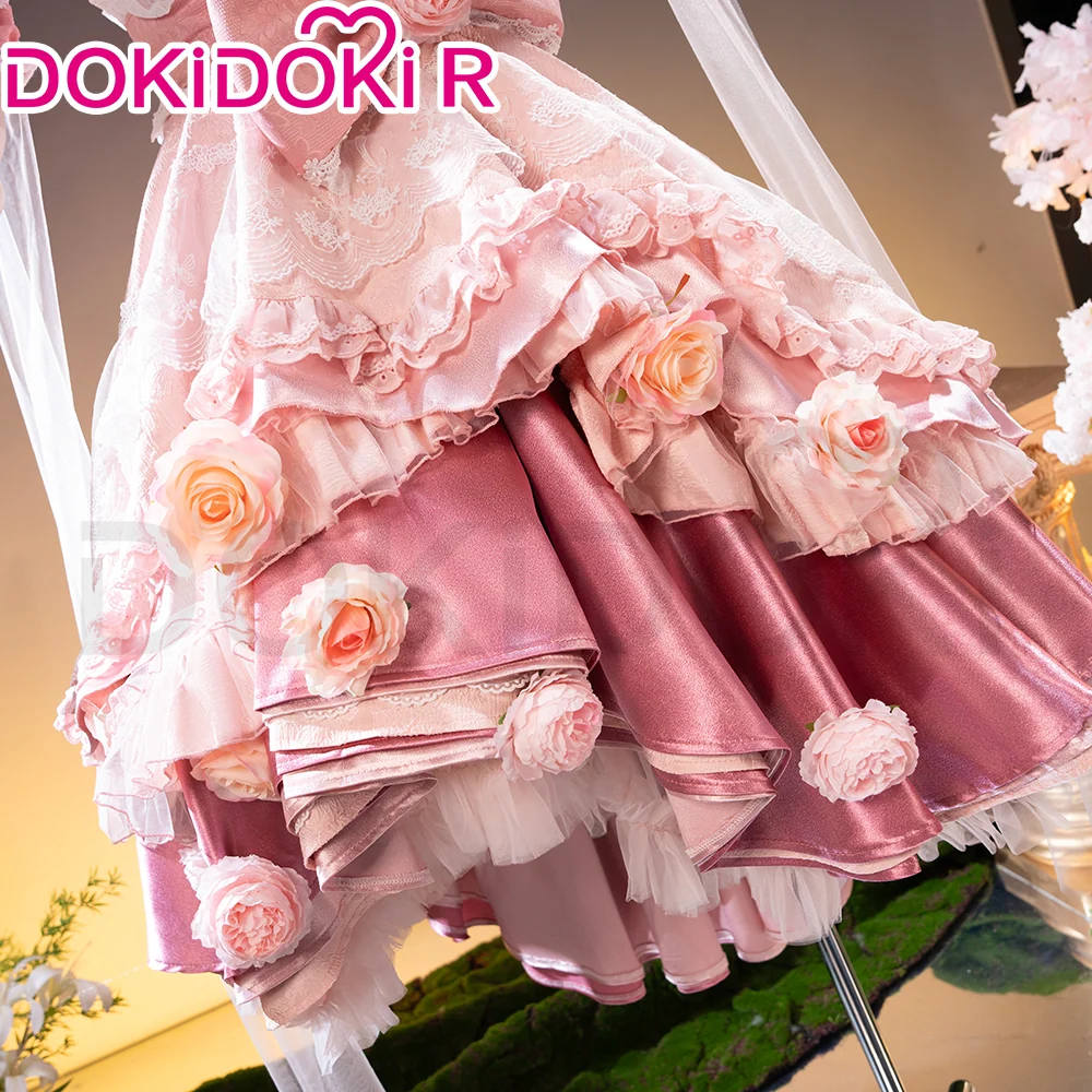【Size S-2XL】DokiDoki-R Manga Who Made Me A Princes Cosplay Siya Costume Athanasia de Alger Obelia - Image 3