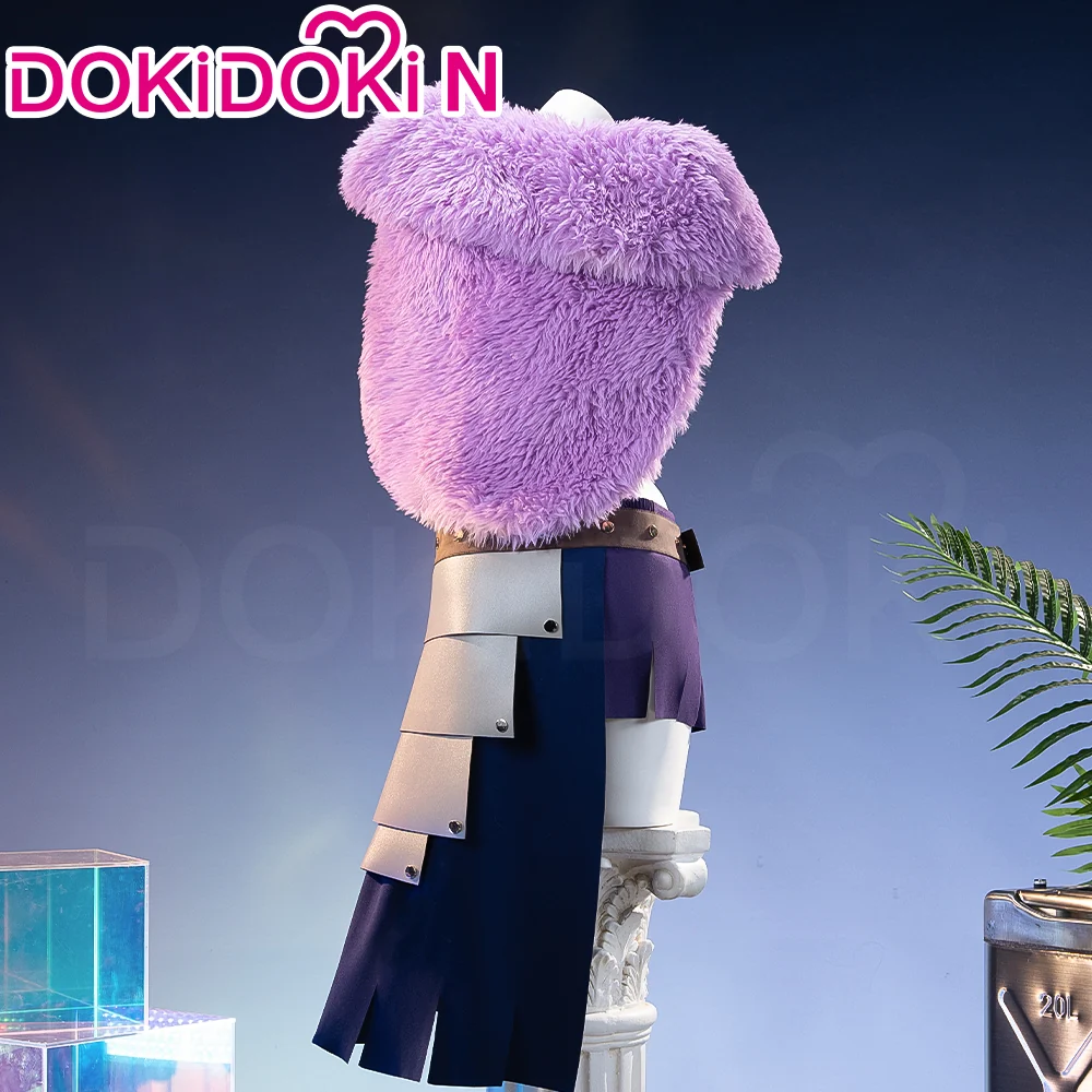 【Size S-3XL】DokiDoki-N Anime Cosplay Giant Purple Dress Costume Warland Kingdom Elbaf - Image 2