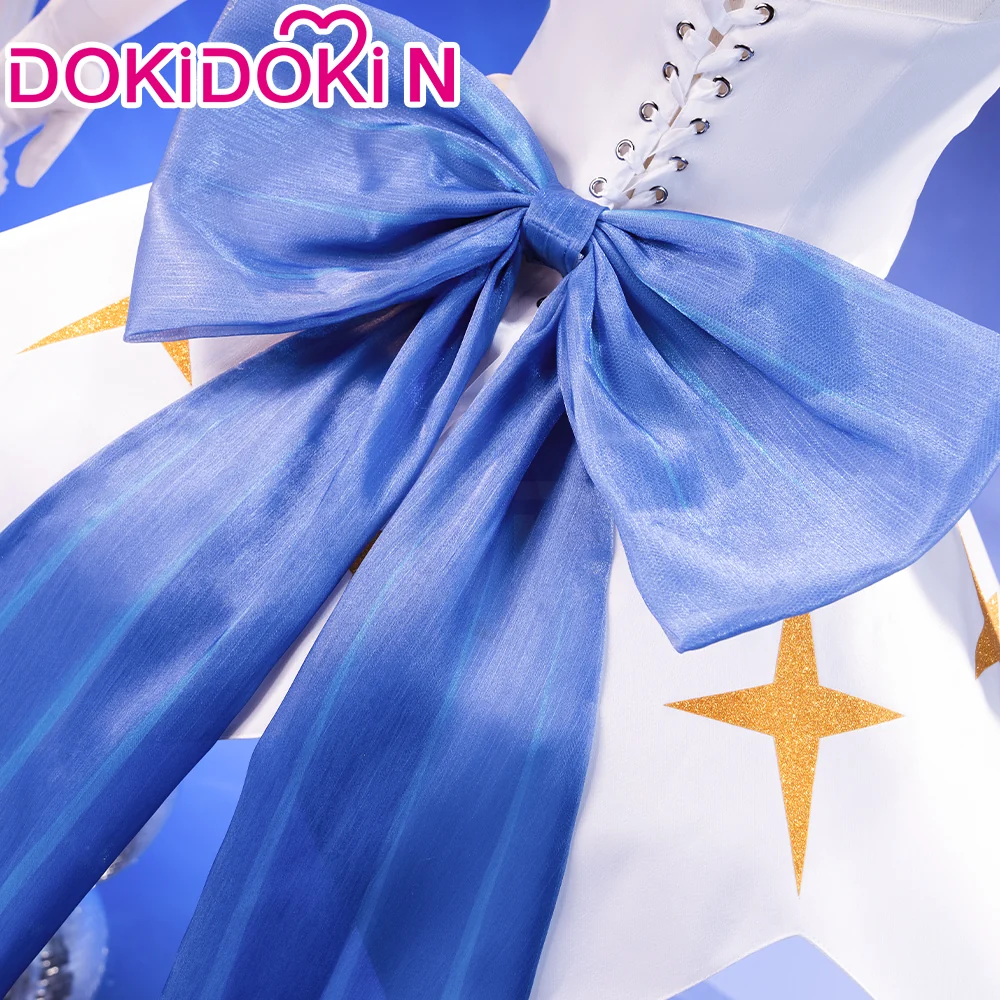【Size S-3XL】DokiDoki-N Anime Cosplay Ballet Costume White Star Dress - Image 4